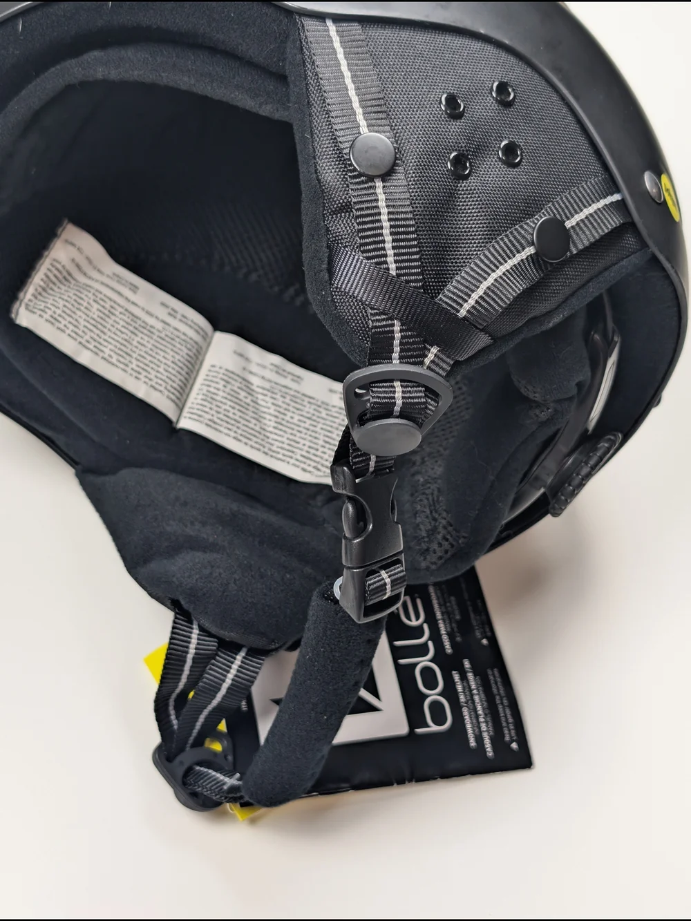 Bollé Junior T2X MIPS Ski Snowboard Helmet Black Matte 51-55cm NWT